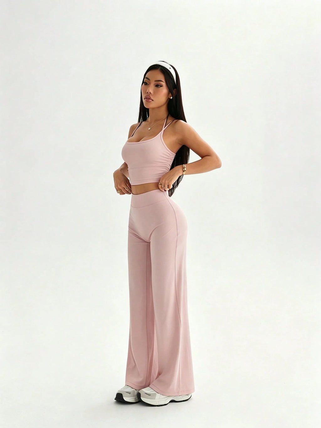 Pink Matcha — Two-Piece Set