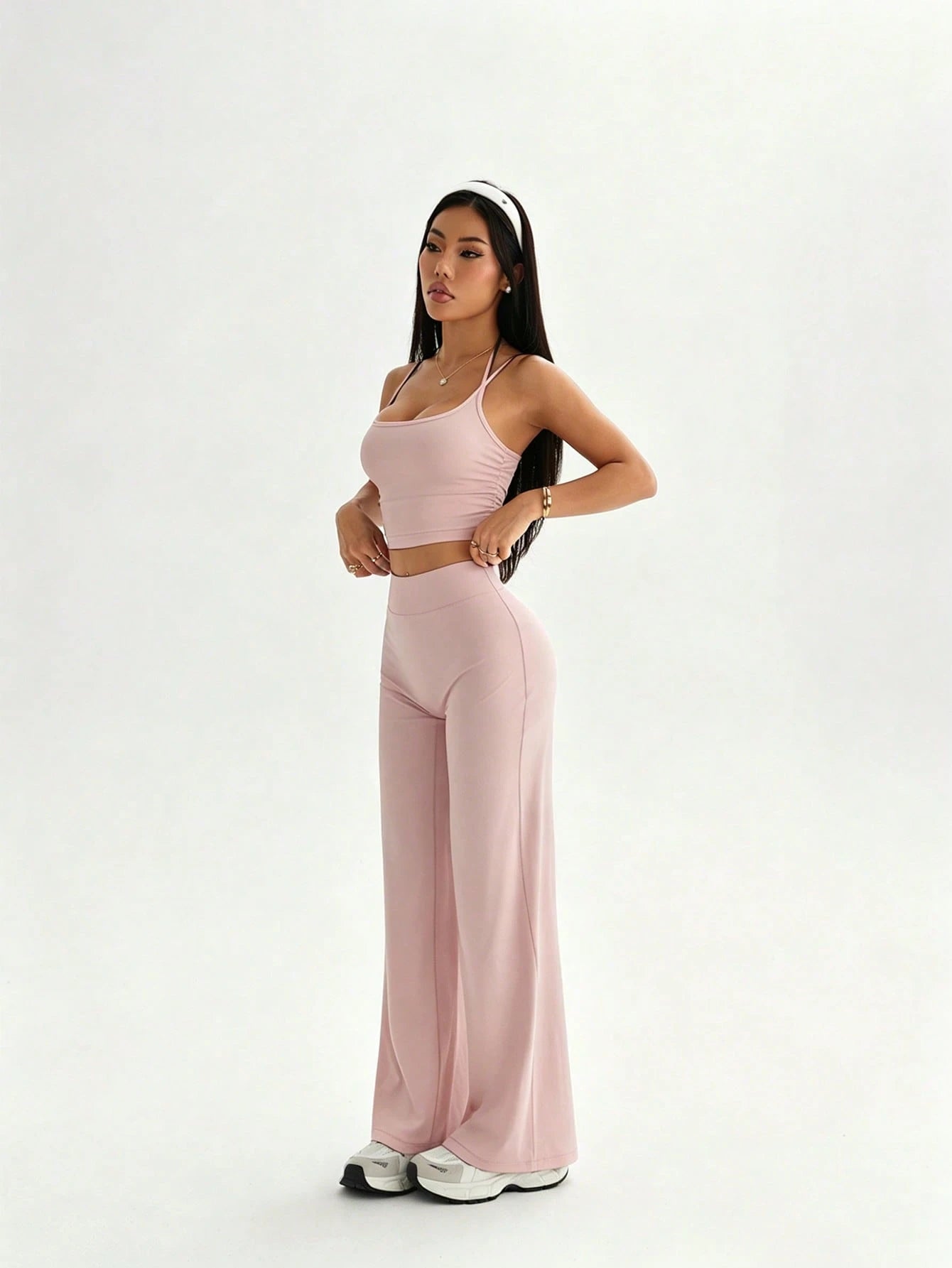 Pink Matcha — Two-Piece Set