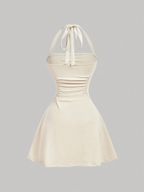 Summer Princess — Halter Flare Dress